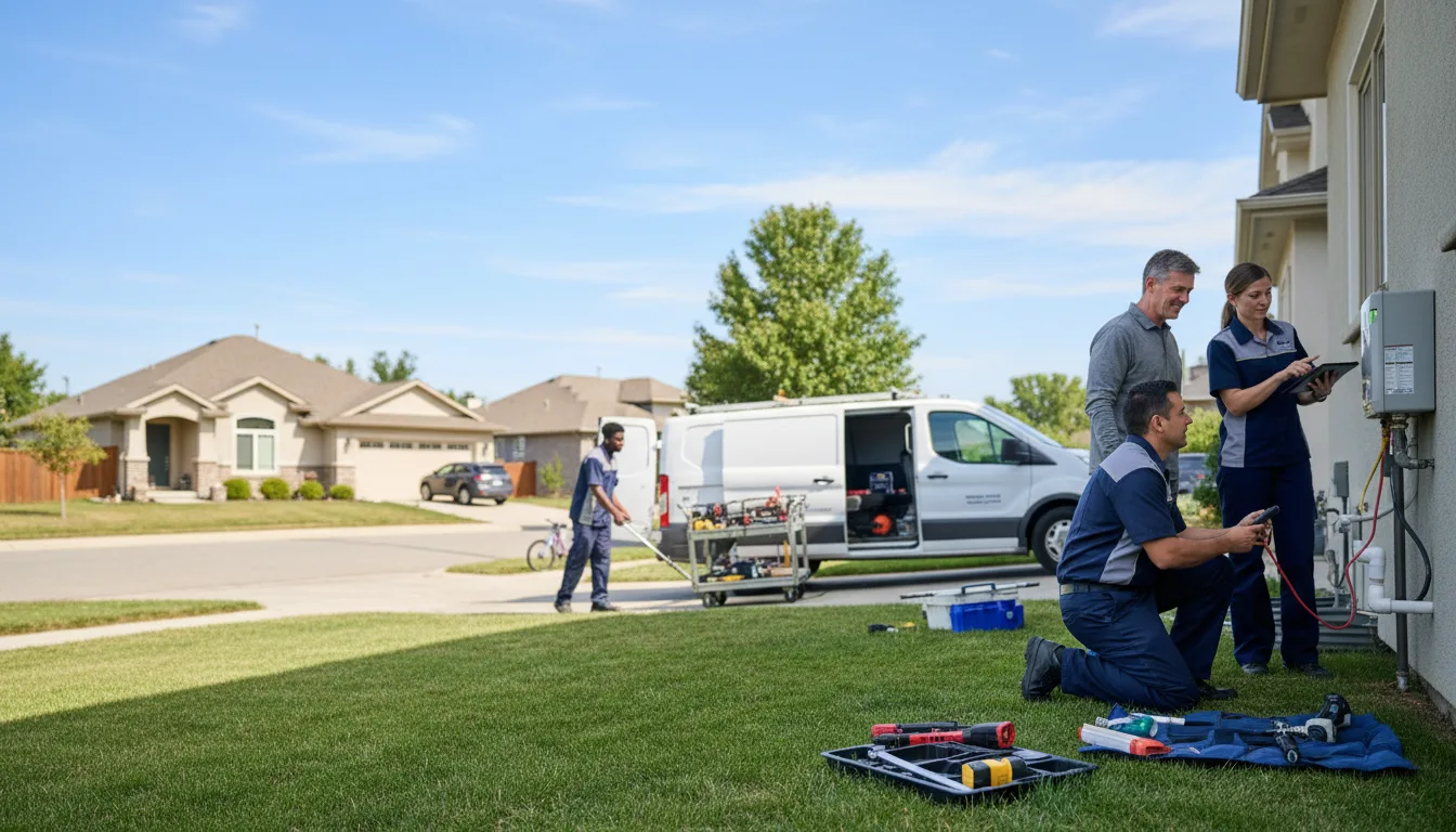 Tankless water heater service in Rhoadesville, VA